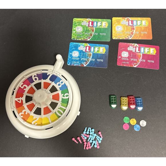 The Game of Life Electronic Banking Board Game 100% Complete Tested Hasbro 2014 - Picture 8 of 14